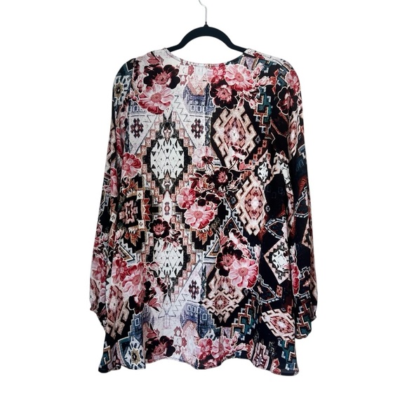 Show Me Your Mumu Jamie Tunic Mini Babydoll Dress Boho Floral Extra Small XS - Picture 4 of 8